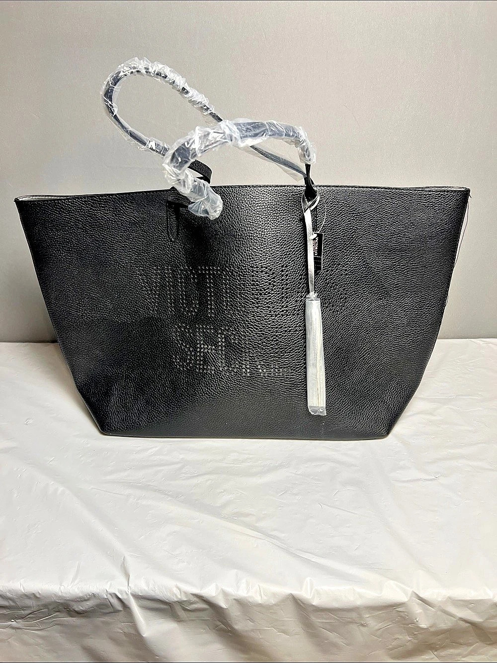 Victoria's Secret District Tote Black Tote NWT